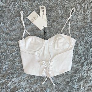 Zara corset top